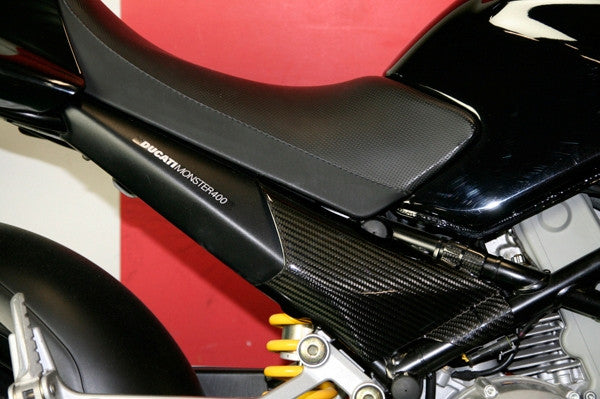 CARBONDRY - DUCATI MONSTER 696 / 796 / 1100 CARBON FIBER FRAME SIDE COVERS