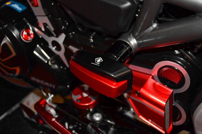 DBK Special Parts (Ducabike) Billet Frame Slider Kit for Ducati Diavel 1260 - Long Slider