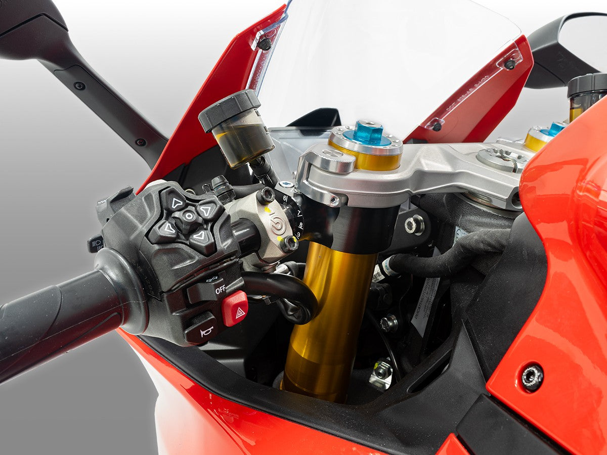 DBK Special Parts (Ducabike) OE Handlebar Deletes for the Ducati Panigale V2 (2025+)