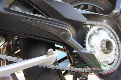 CARBONVANI - MV AGUSTA TURISMO VELOCE CARBON FIBER LOWER CHAIN GUARD