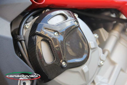 CARBONVANI - MV AGUSTA TURISMO VELOCE / DRAGSTER / BRUTALE 800 (2017+) CARBON FIBER CLUTCH COVER