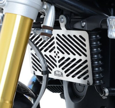 R&G Racing Stainless Steel Oil Cooler Guard  BMW RnineT '14-'15