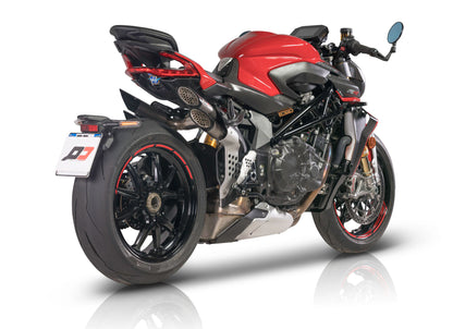 QD Exhaust Power Gun Muffler Set - MV Agusta Brutale 1000 / 1000RR