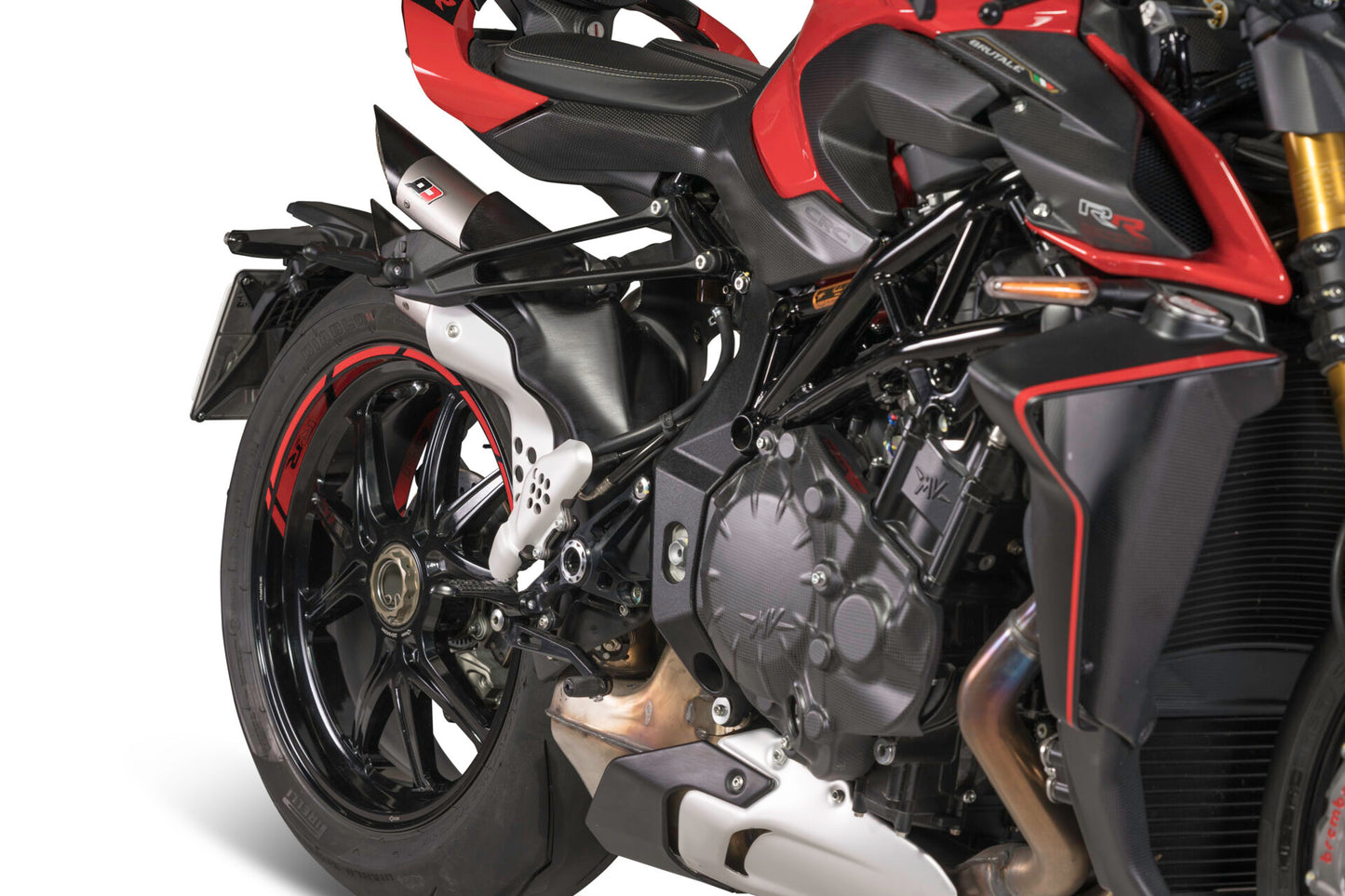 QD Exhaust Power Gun Muffler Set - MV Agusta Brutale 1000 / 1000RR