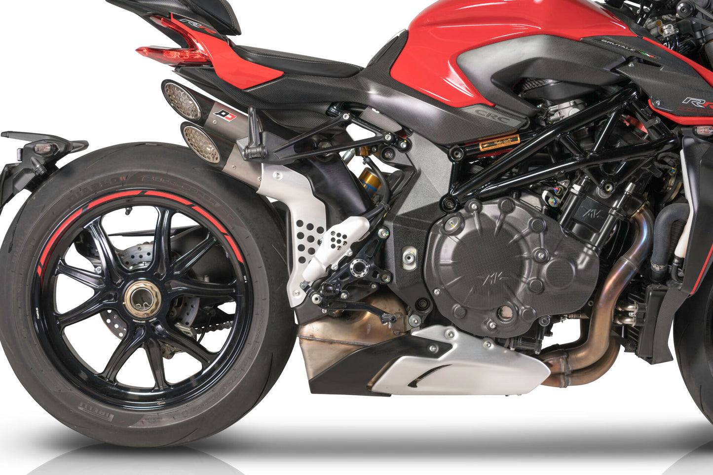 QD Exhaust Power Gun Muffler Set - MV Agusta Brutale 1000 / 1000RR