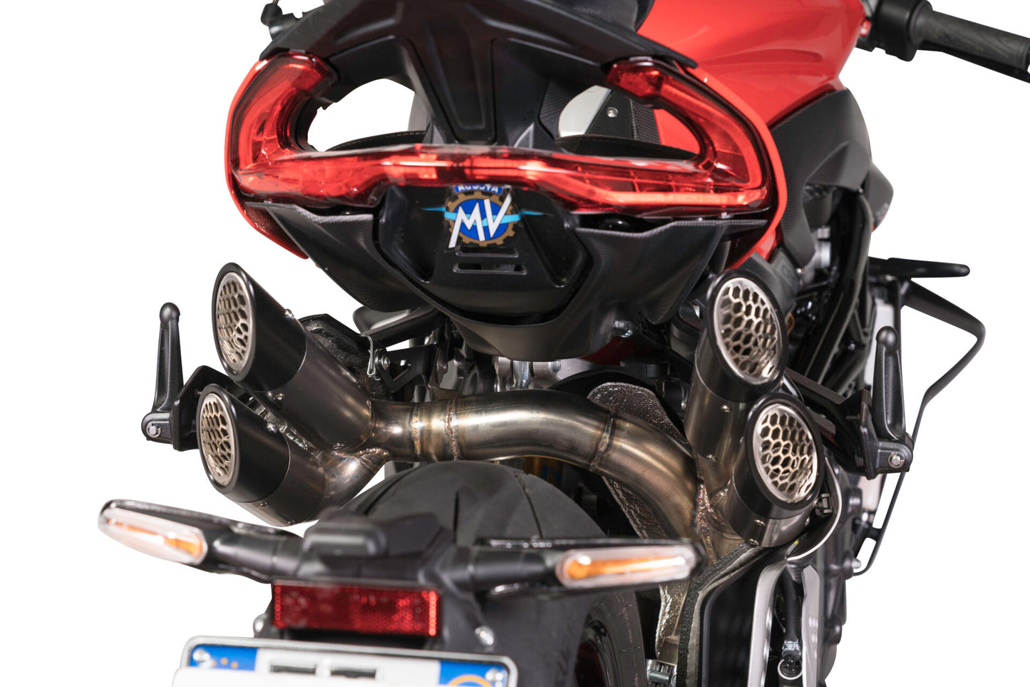 QD Exhaust Power Gun Muffler Set - MV Agusta Brutale 1000 / 1000RR
