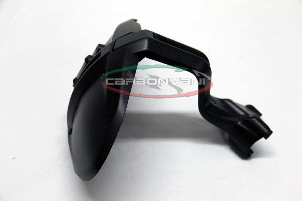 CARBONVANI - MV AGUSTA BRUTALE 675 / 800 CARBON FIBER LICENCE PLATE HOLDER WITH ARM COVER KIT FOR U.S.A