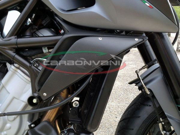 CARBONVANI - MV AGUSTA RIVALE CARBON FIBER RIGHT AIR EXTRACTOR AND COVER