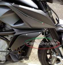 CARBONVANI - MV AGUSTA RIVALE CARBON FIBER RIGHT OUTSIDE TANK SIDE PANEL
