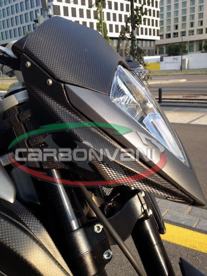 CARBONVANI - MV AGUSTA RIVALE CARBON FIBER LOWER LAMP MASK