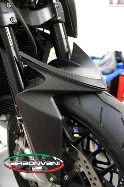 CARBONVANI - MV AGUSTA RIVALE CARBON FIBER COMPLETE FRONT FENDER