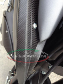 CARBONVANI - MV AGUSTA RIVALE CARBON FIBER LEFT OUTSIDE TANK SIDE PANEL
