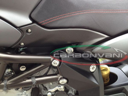 CARBONVANI - MV AGUSTA RIVALE CARBON FIBER LEFT SEAT SIDE PANEL