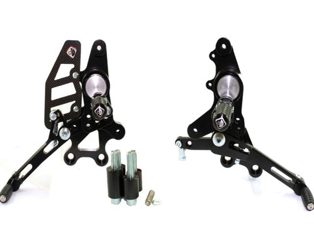 DBK Special Parts (Ducabike) Adjustable Rearsets for the Ducati Hypermotard 796/1100 and Multistrada 620/1000/1100