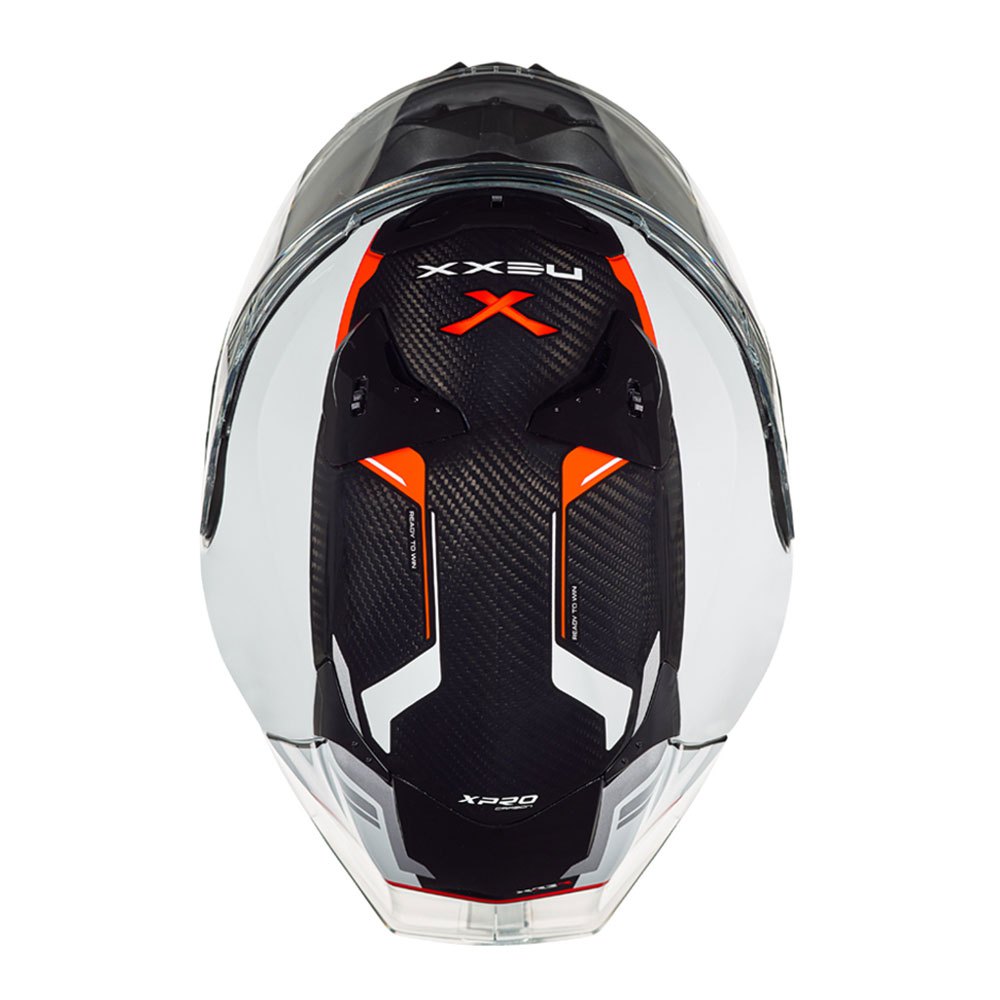 NEXX X.R3R Carbon (White/Red) Helmet - closeout