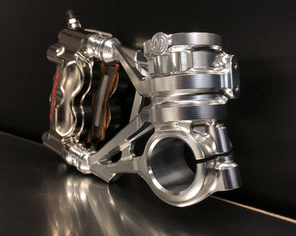 Motocorse 108mm (SBK Style) Billet Fork Lowers (Caliper mounts) for Ducati Multistrada V4 Pikes Peak / RS