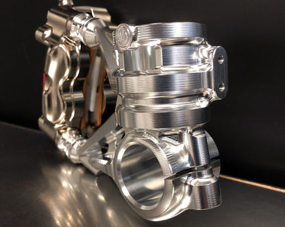 Motocorse 108mm (SBK Style) Billet Fork Lowers (Caliper mounts) for Ducati Pangiale / Streetfighter V4 S / R / Speciale, V2 S / R models