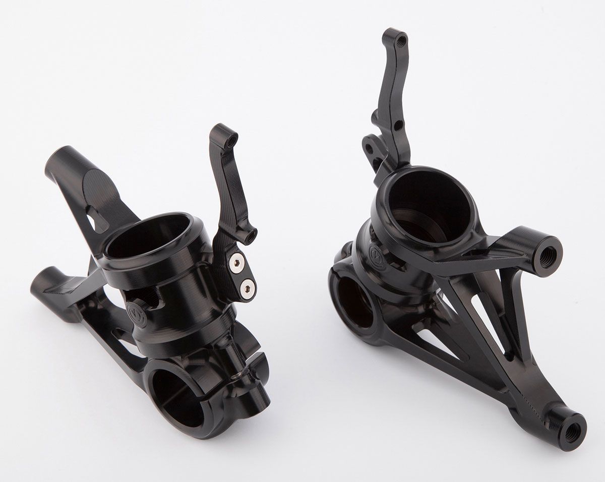 Motocorse 100mm (OE) Billet Fork Lowers (Caliper mounts) for Ducati Multistrada V4 Pikes Peak / RS