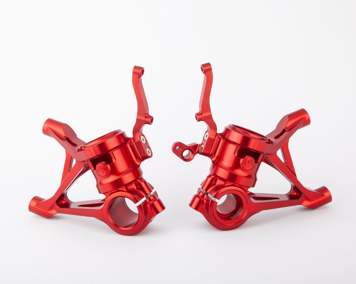 Motocorse 100mm (OE) Billet Fork Lowers (Caliper mounts) for Ducati Multistrada V4 Pikes Peak / RS