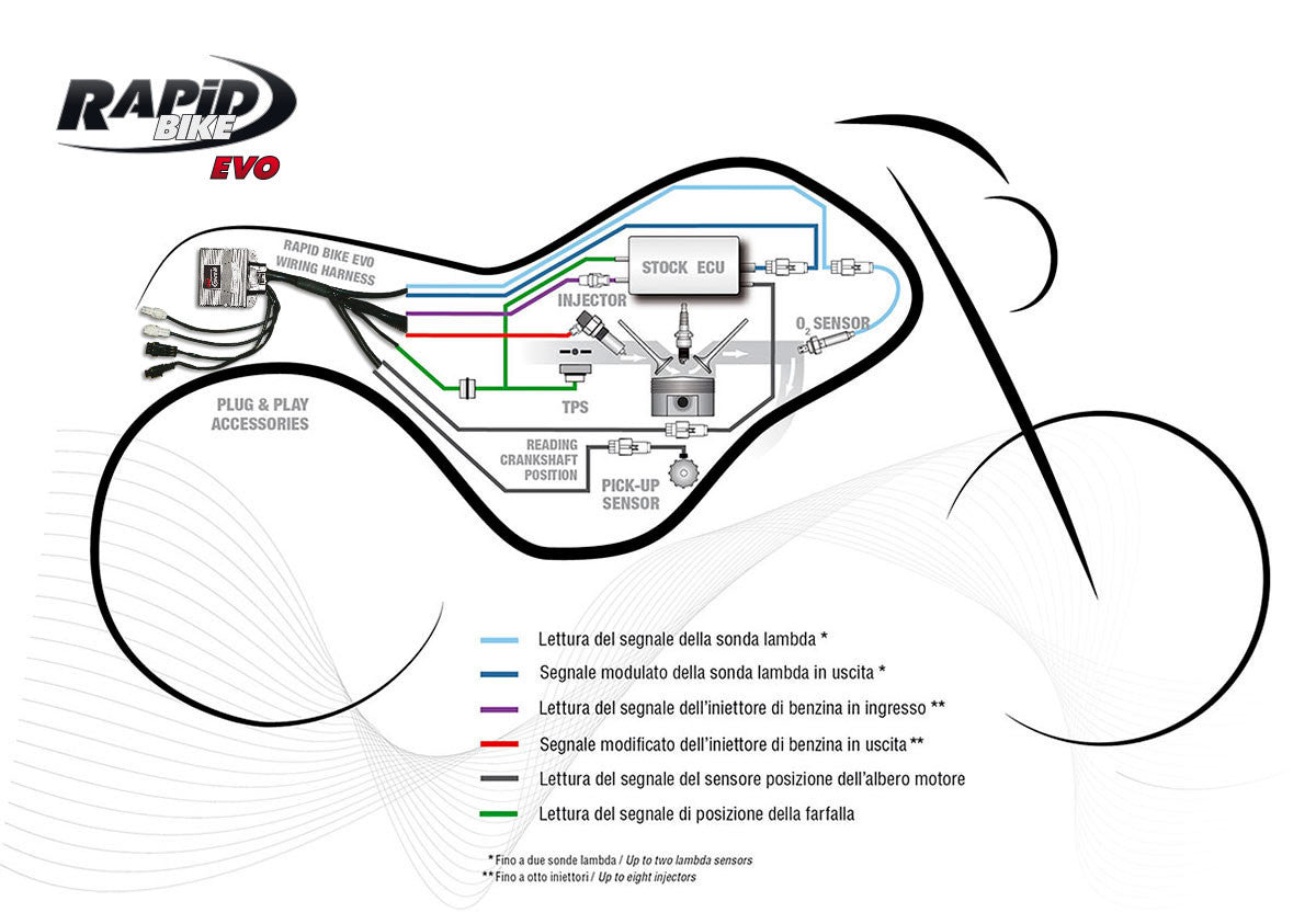 RapidBike RACE Self Adaptive Fueling Control Module for the Yamaha FZ-09 / MT-09 (2023+)