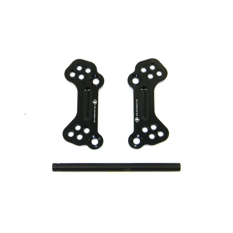 DBK Special Parts (Ducabike) Adjustable Rearset Supports for the Ducati 848/1098/1198