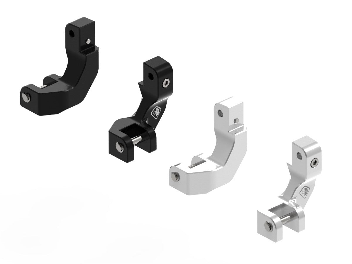 DBK Special Parts (Ducabike) Passenger Foot peg Comfort Kit For Moto Guzzi