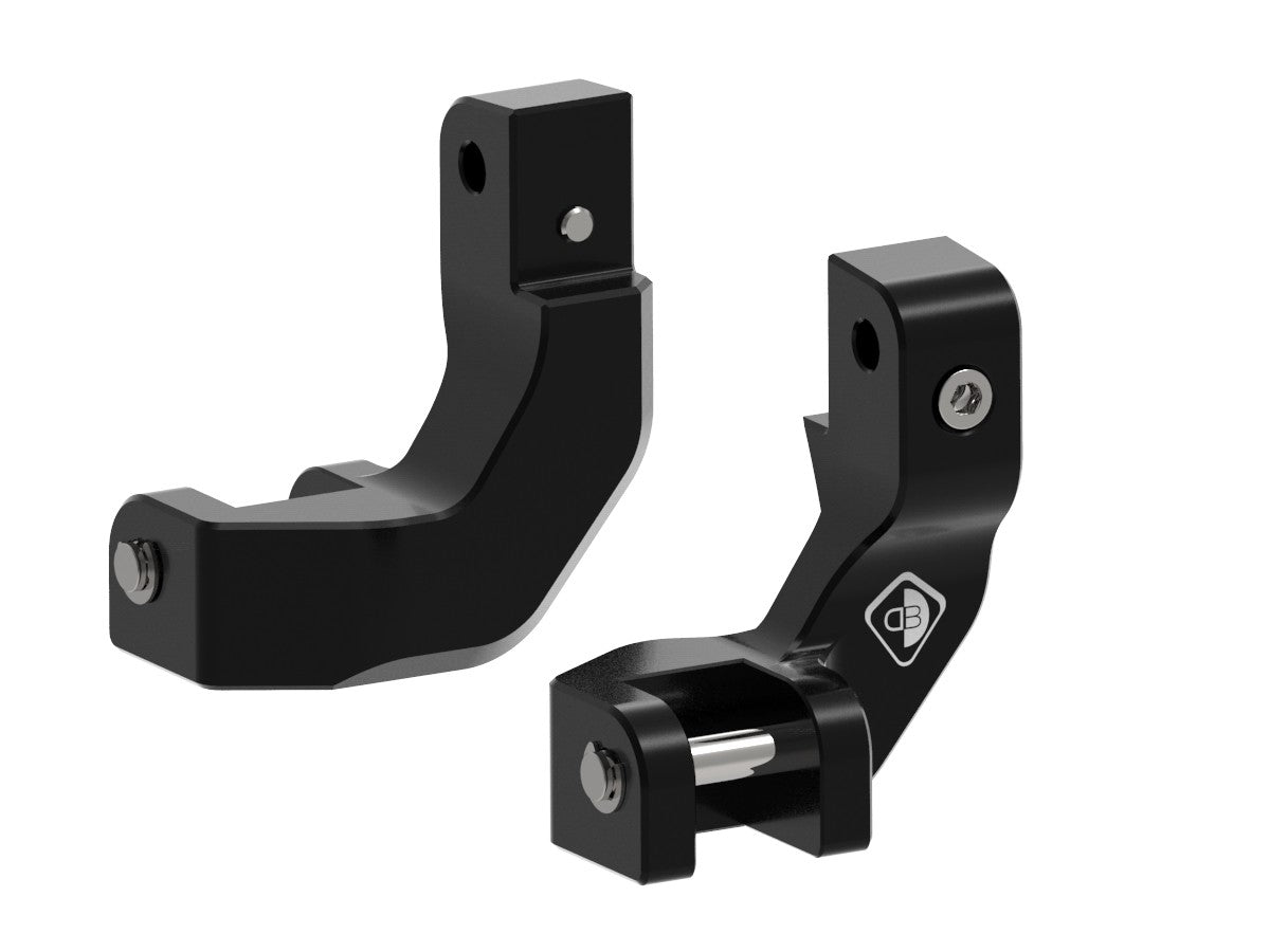 DBK Special Parts (Ducabike) Passenger Foot peg Comfort Kit For Moto Guzzi