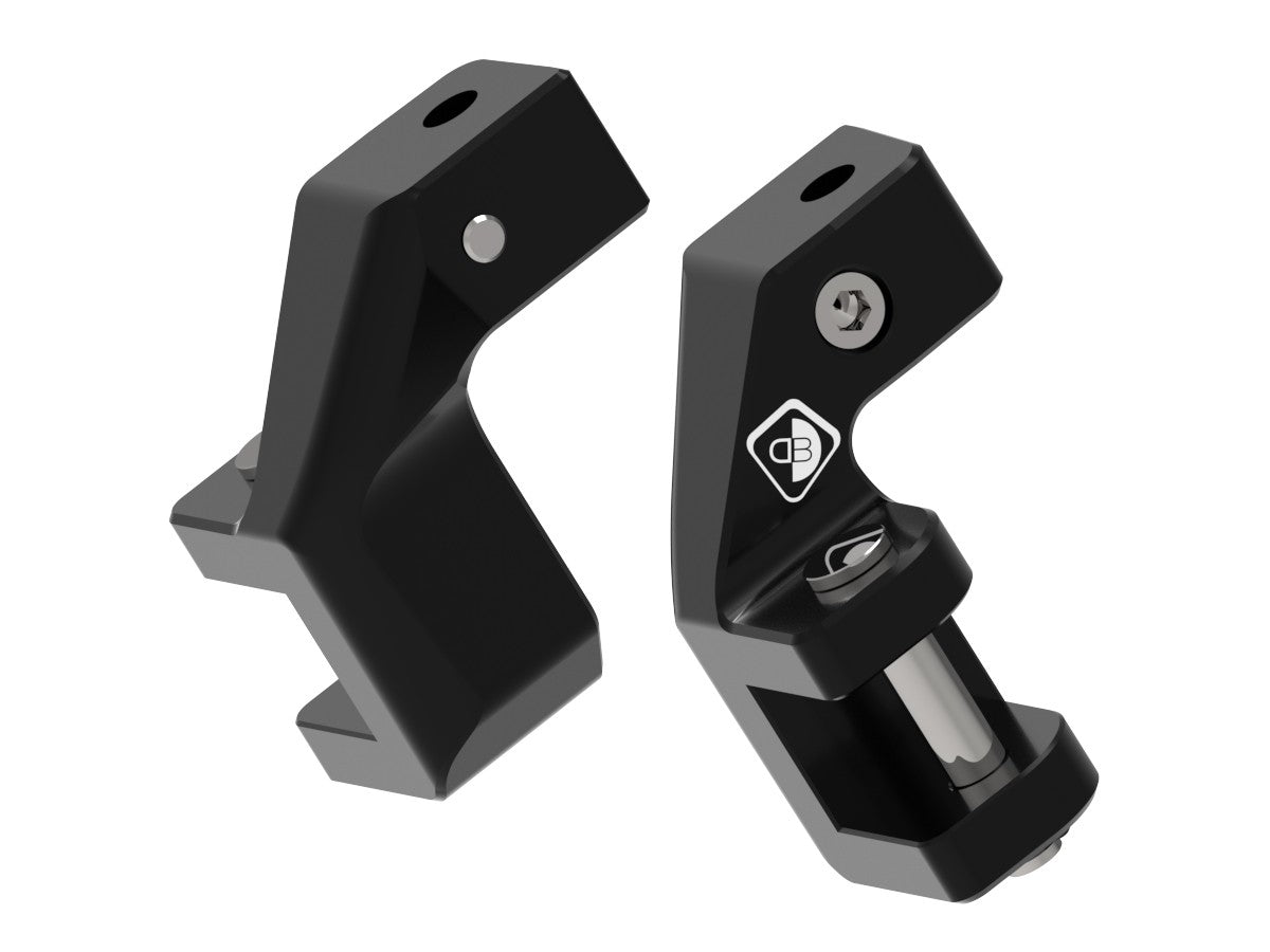 DBK Special Parts (Ducabike) Passenger Foot peg Comfort Kit For BMW R 1300 GS