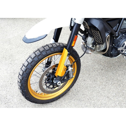 DBK Special Parts (Ducabike) Aluminum Fork Protectors for the Ducati Scrambler Desert Sled