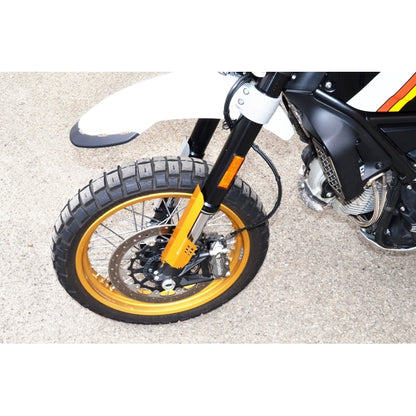 DBK Special Parts (Ducabike) Aluminum Fork Protectors for the Ducati Scrambler Desert Sled