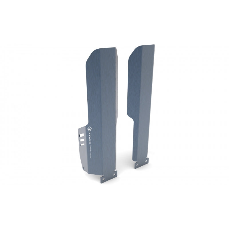 DBK Special Parts (Ducabike) Aluminum Fork Protectors for the Ducati Scrambler Desert Sled