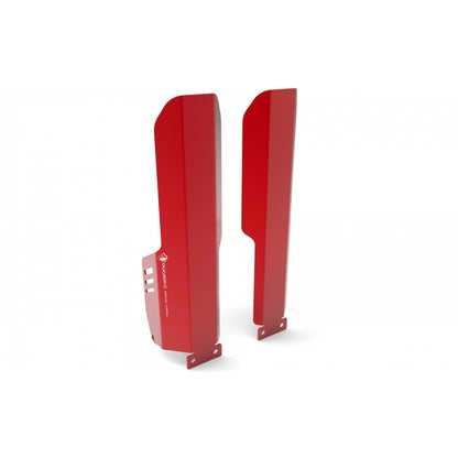 DBK Special Parts (Ducabike) Aluminum Fork Protectors for the Ducati Scrambler Desert Sled