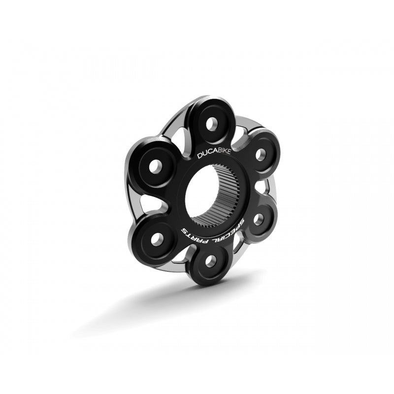 DBK Special Parts (Ducabike) Contrast Cut 6 Hole Rear Sprocket Hub Flange Carrier for the Ducati Panigale / Streetfighter V4 (18-24)