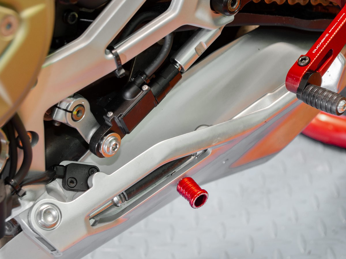 DBK Special Parts (Ducabike) Billet Kickstand (Sidestand) Pin for Ducati Panigale / Streetfighter V4 / S / Speciale / R
