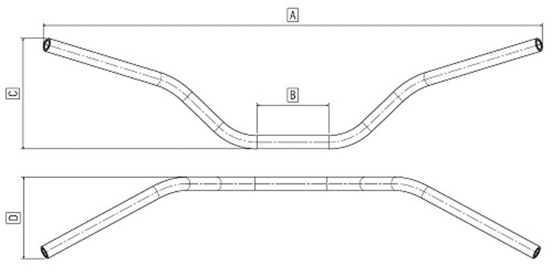Domino Vintage Style Aluminum Enduro Handlebar