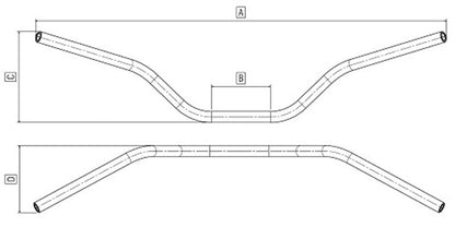 Domino Vintage Style Aluminum Enduro Handlebar