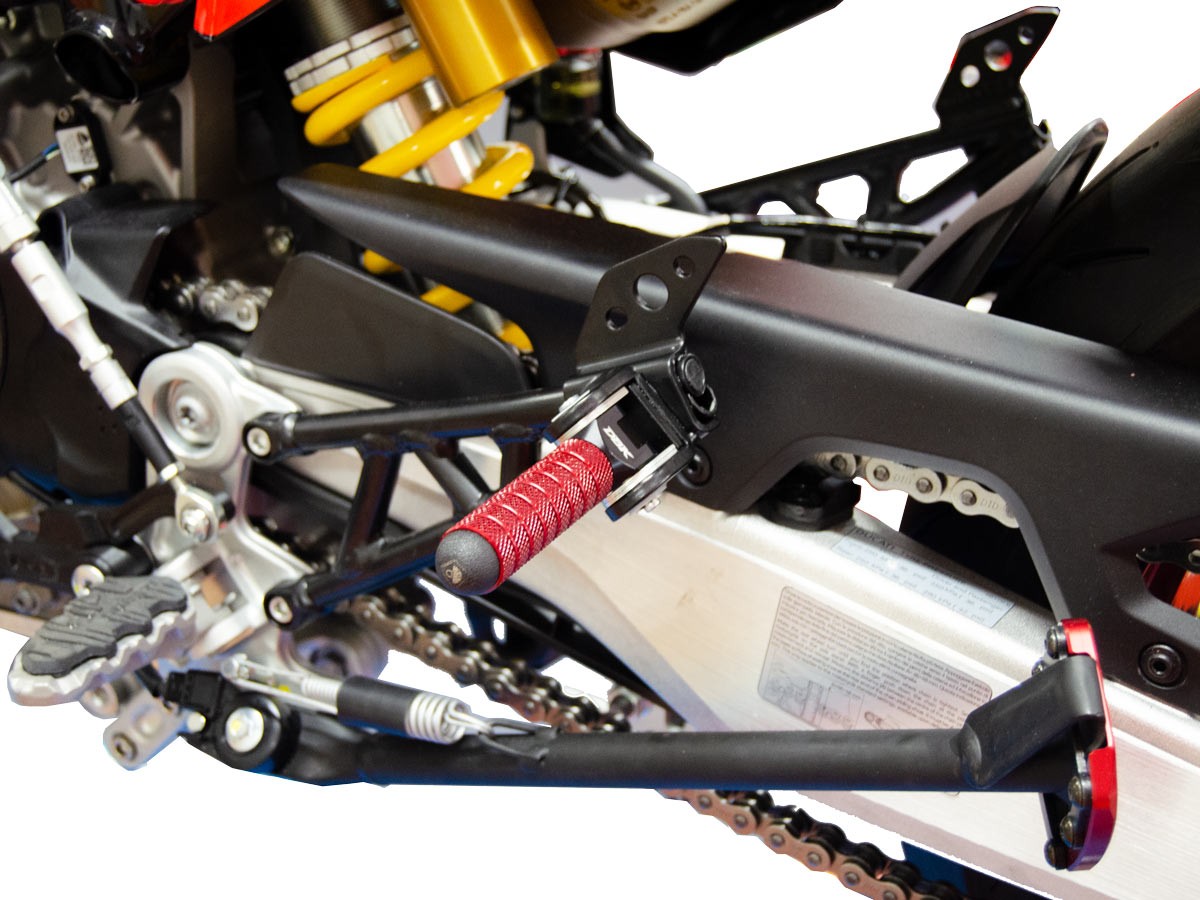 DBK Special Parts (Ducabike) Passenger Foot Peg kit for the Ducati Hypermotard 698 Mono