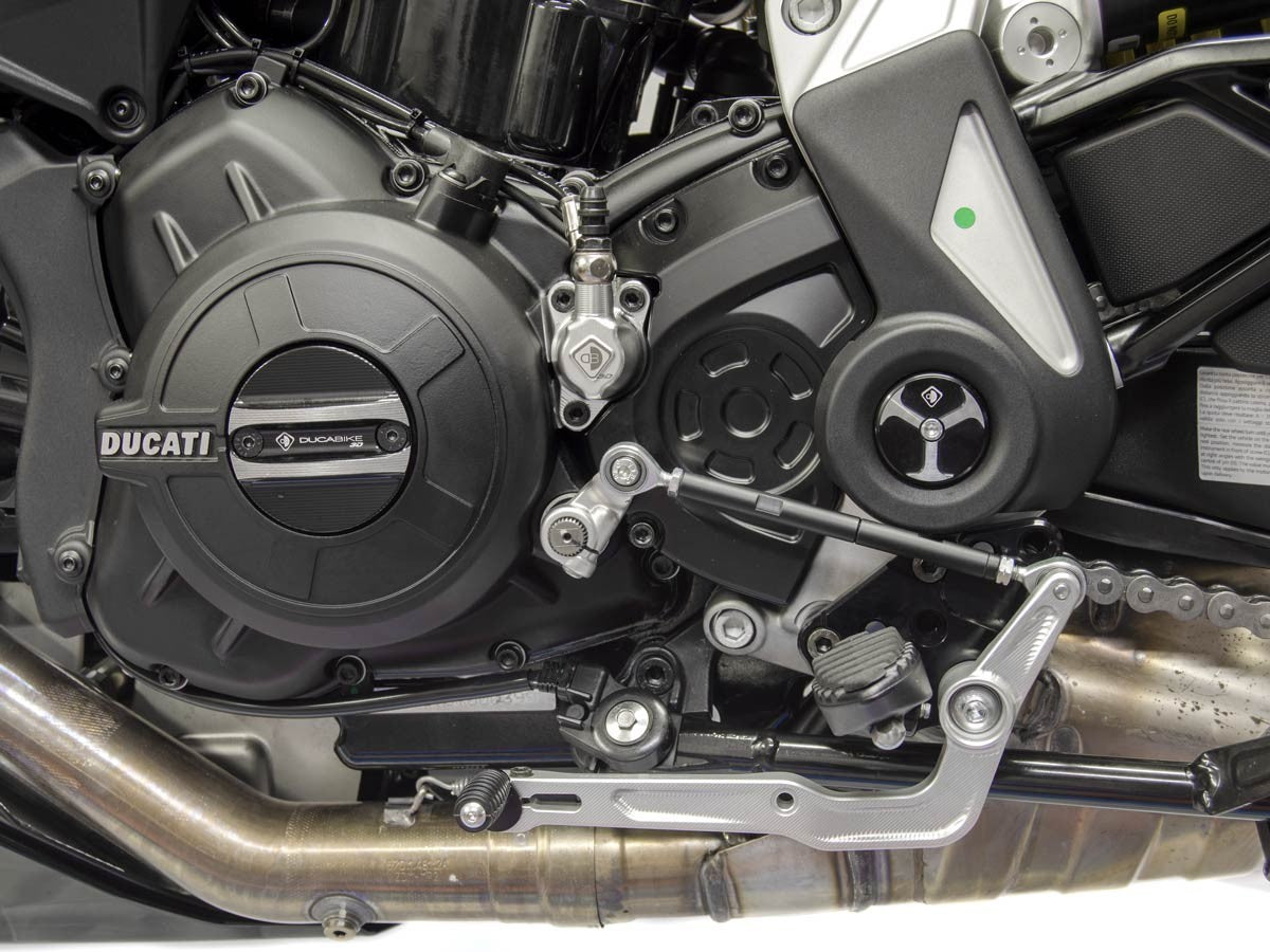 DBK Special Parts (Ducabike) Adjustable Rearsets for the Ducati Diavel 1260