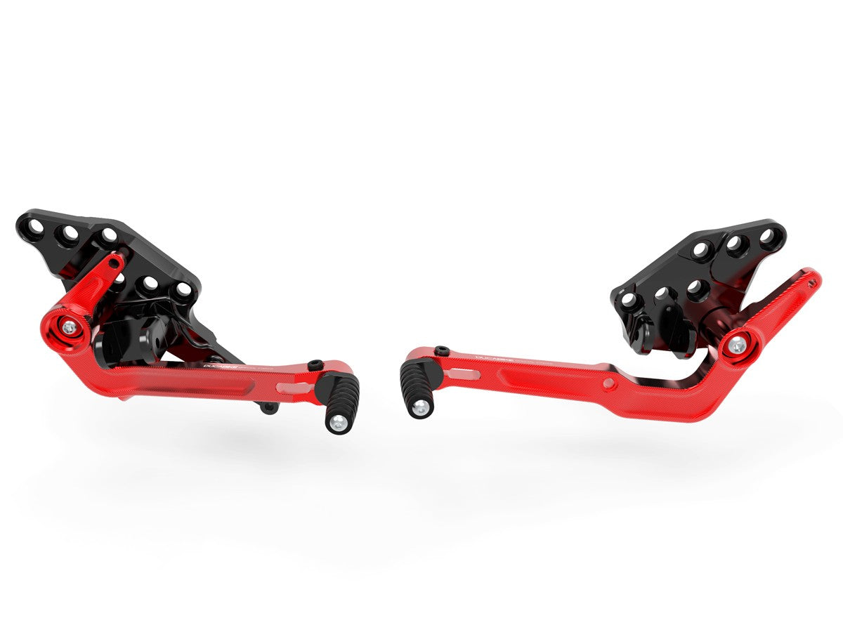 DBK Special Parts (Ducabike) Adjustable Rearsets for the Ducati Diavel 1260