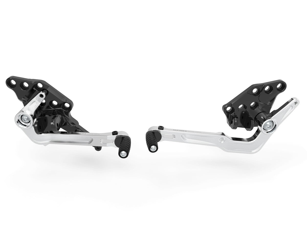 DBK Special Parts (Ducabike) Adjustable Rearsets for the Ducati Diavel 1260