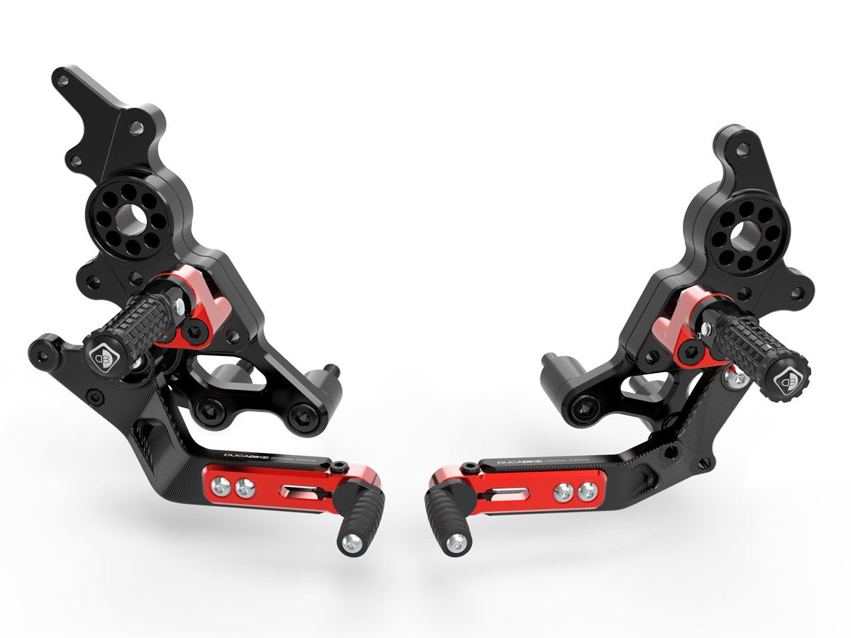 DBK Special Parts (Ducabike) Adjustable Rearsets for the Ducati Hypermotard 950 / SP
