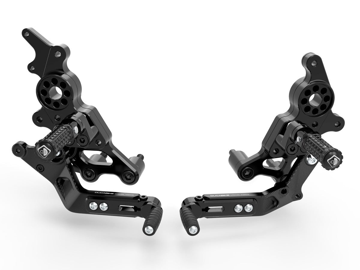DBK Special Parts (Ducabike) Adjustable Rearsets for the Ducati Hypermotard 950 / SP