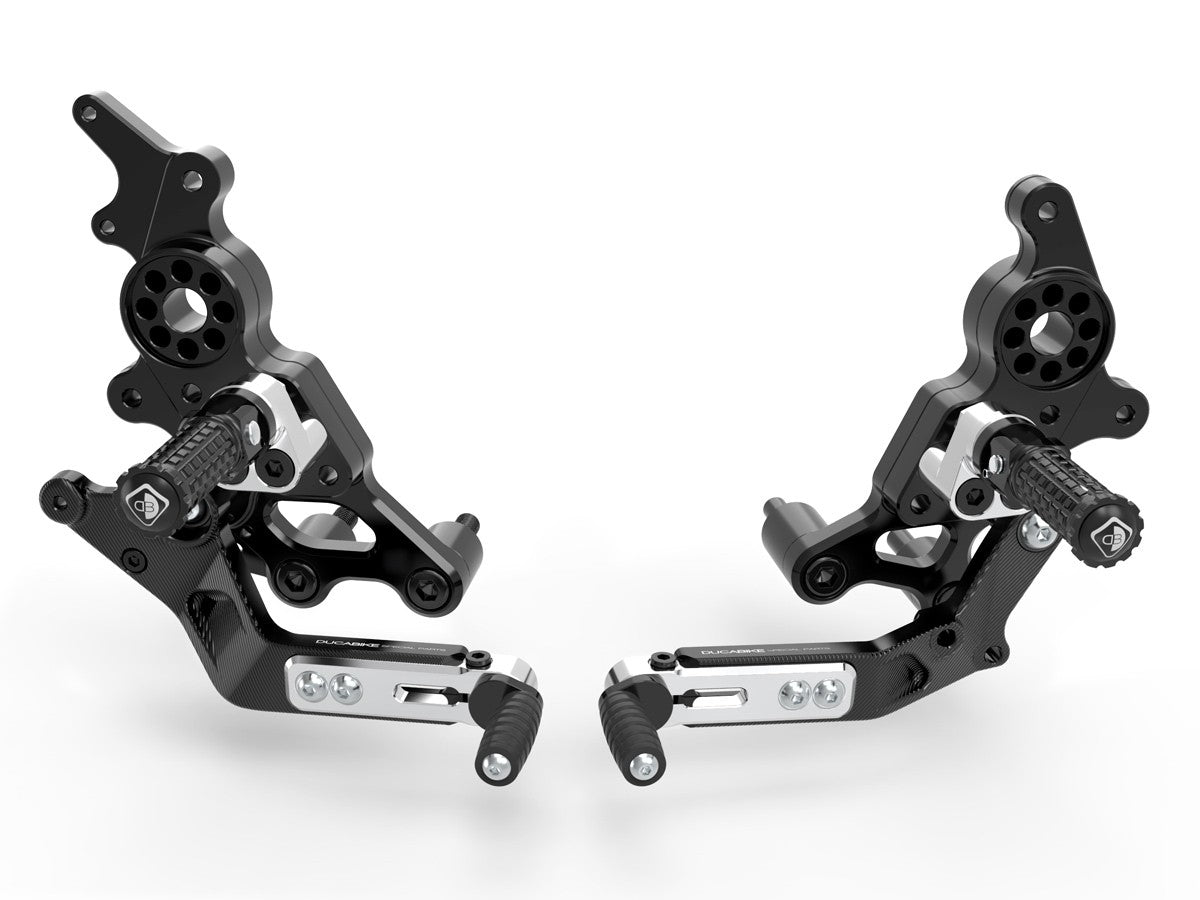 DBK Special Parts (Ducabike) Adjustable Rearsets for the Ducati Hypermotard 950 / SP