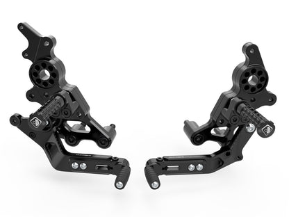 DBK Special Parts (Ducabike) Adjustable Rearsets for the Ducati Hypermotard 950 / SP