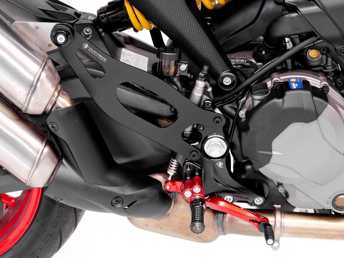 DBK Special Parts (Ducabike) Adjustable Modular Rearsets for the Ducati Monster 937