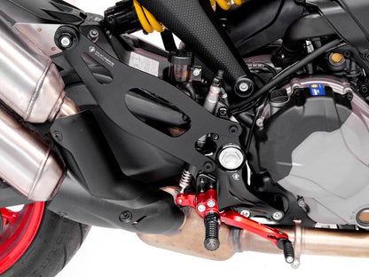 DBK Special Parts (Ducabike) Adjustable Modular Rearsets for the Ducati Monster 937