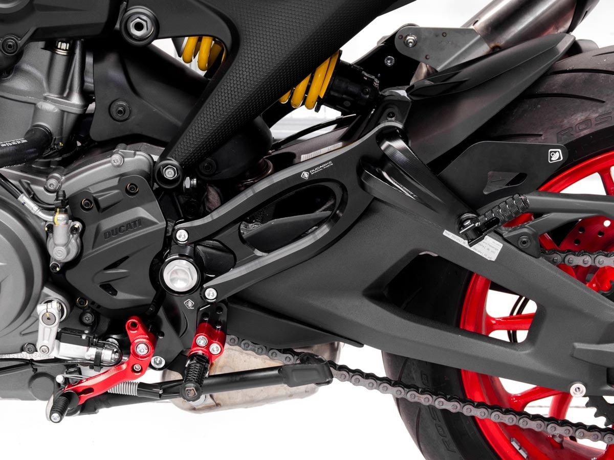 DBK Special Parts (Ducabike) Adjustable Modular Rearsets for the Ducati Monster 937