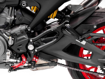 DBK Special Parts (Ducabike) Adjustable Modular Rearsets for the Ducati Monster 937