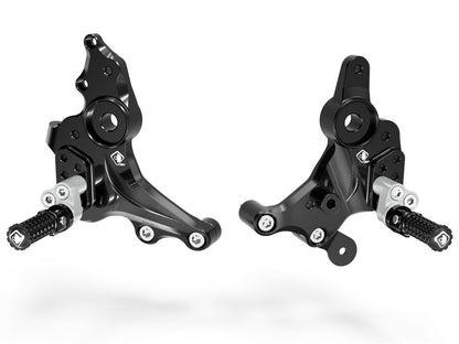 DBK Special Parts (Ducabike) Adjustable Modular Rearsets for the Ducati Monster 937