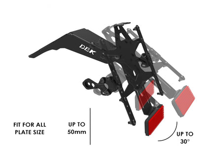 DBK Special Parts (Ducabike) Fender Eliminator for Ducati Hypermotard 698 Mono